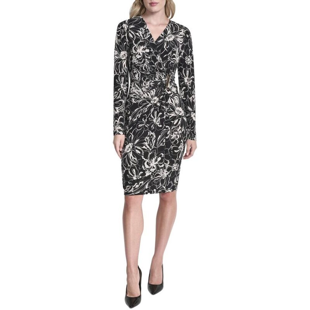 Dkny Womens Wrap Dress
